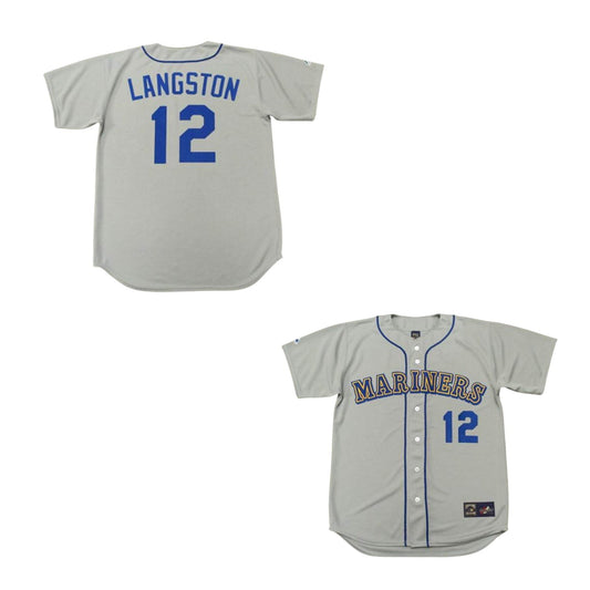 MLB Mark Langston Seattle Mariners 12 Jersey