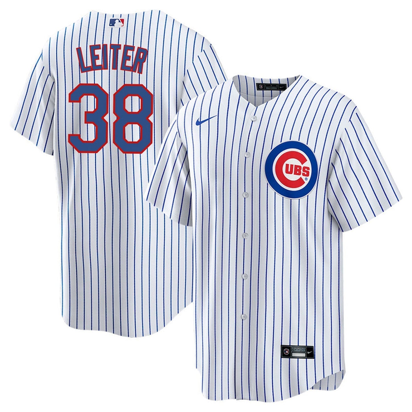 MLB Mark Leiter Jr. Chicago Cubs 38 Jersey