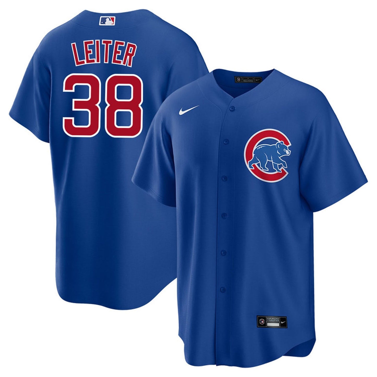 MLB Mark Leiter Jr. Chicago Cubs 38 Jersey