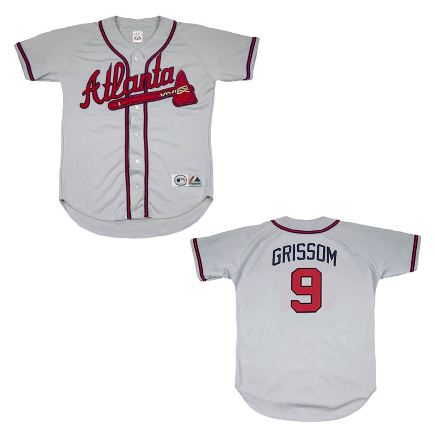 MLB Marquis Grissom Atlanta Braves 9 Jersey