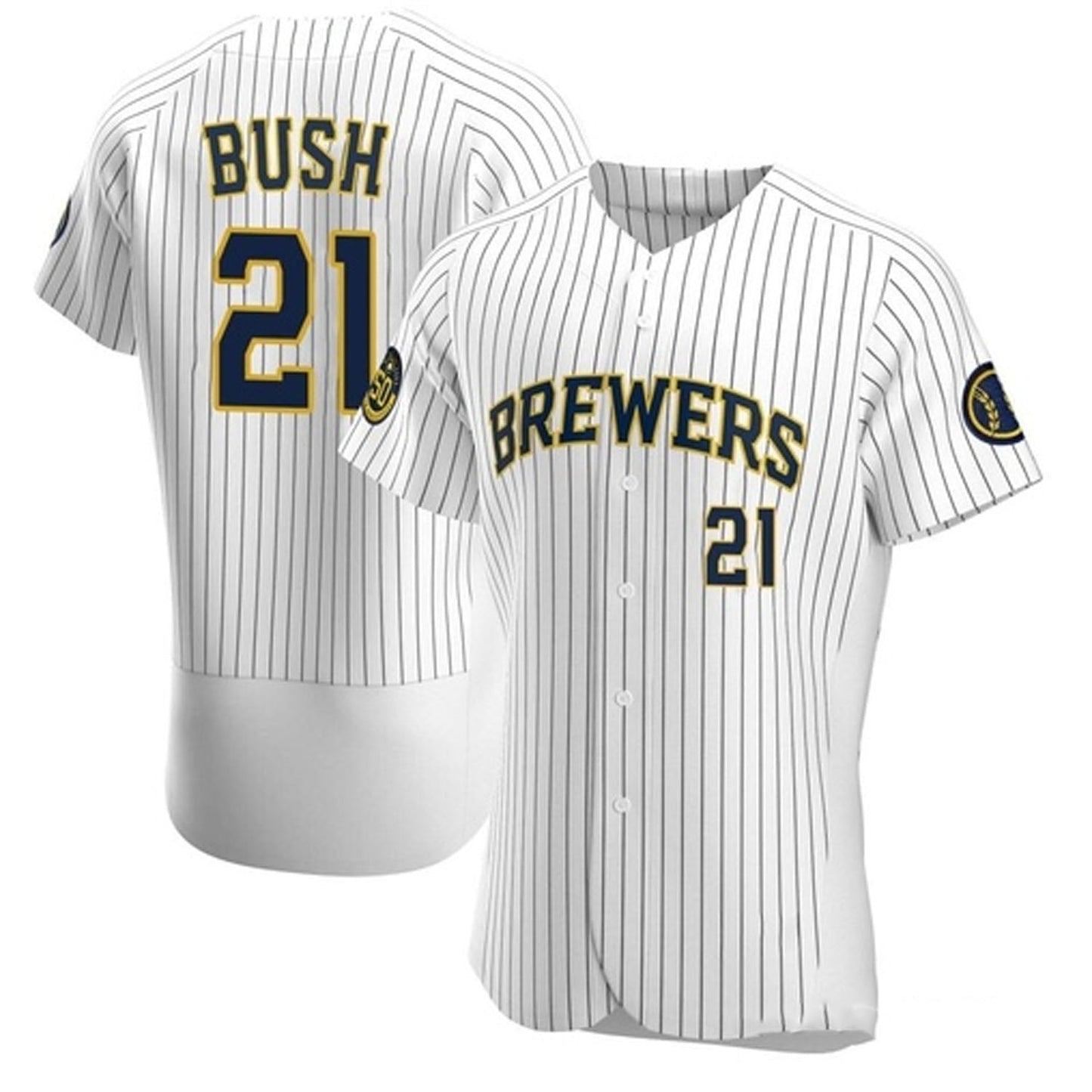 MLB Matt Bush Milwaukee Brewers 21 Jersey