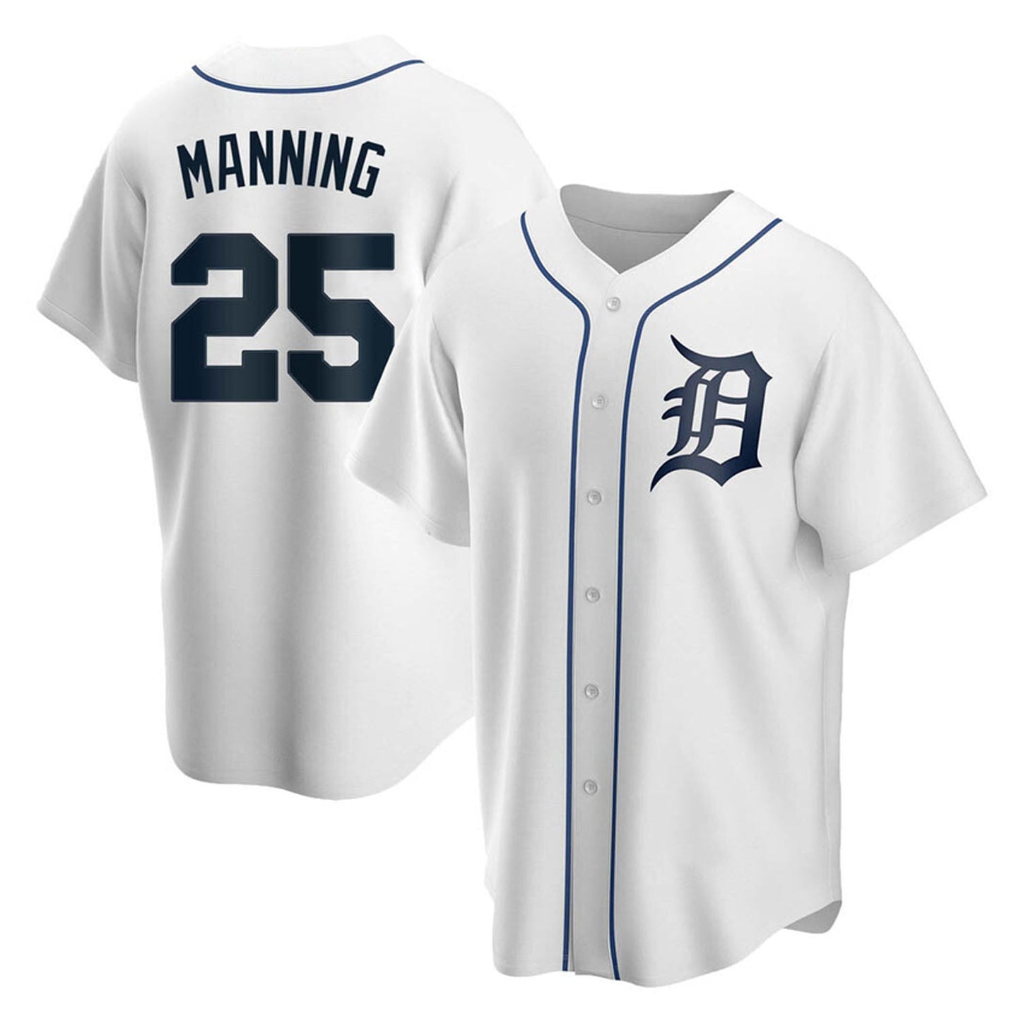 MLB Matt Manning Detroit Tigers 25 Jersey