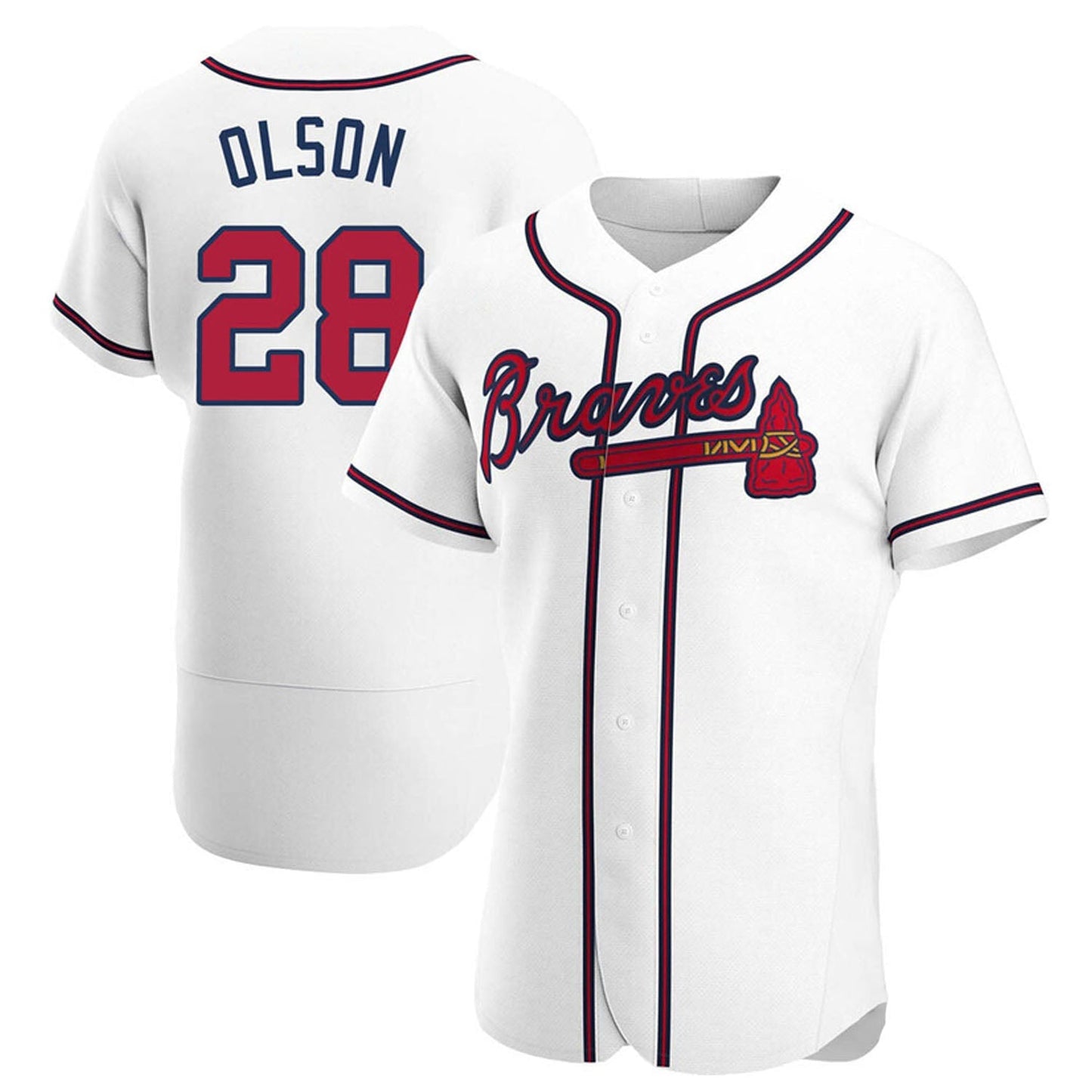 MLB Matt Olson Atlanta Braves 28 Jersey