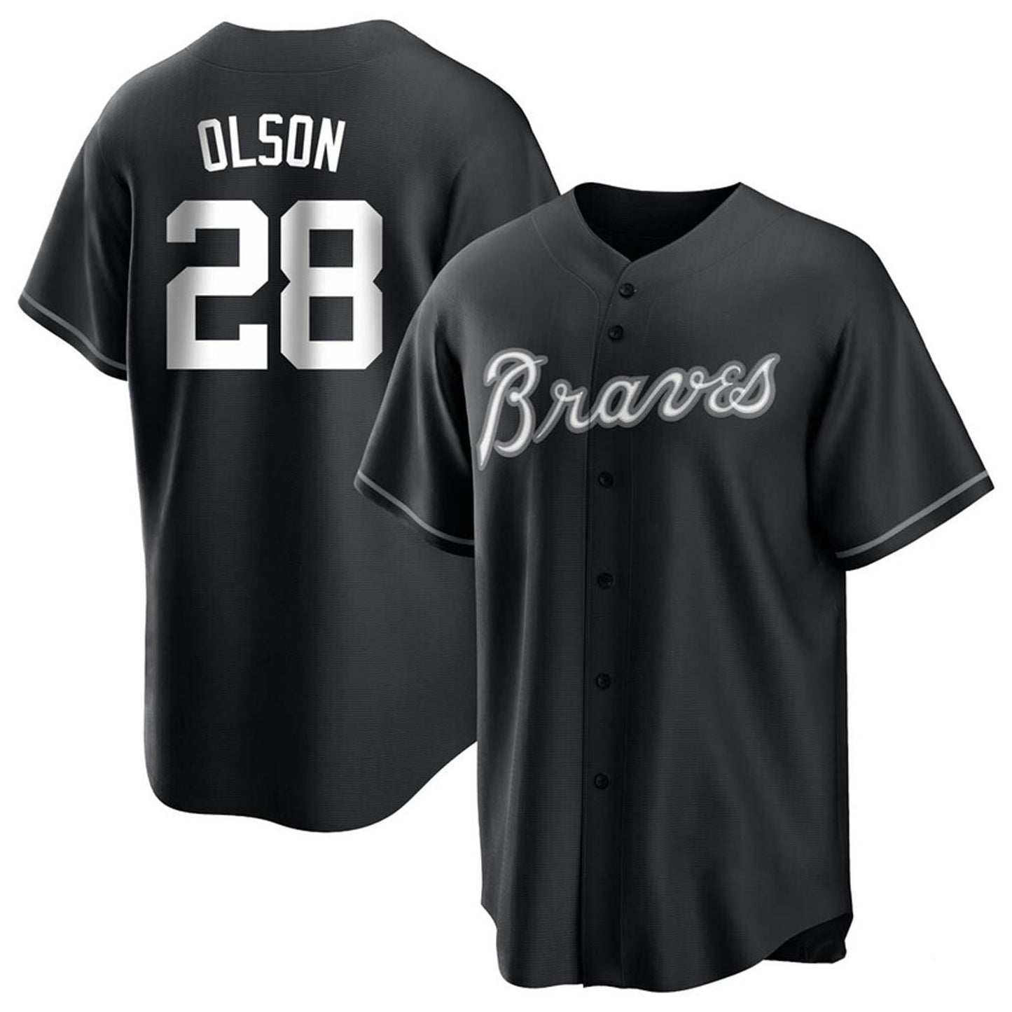 MLB Matt Olson Atlanta Braves 28 Jersey