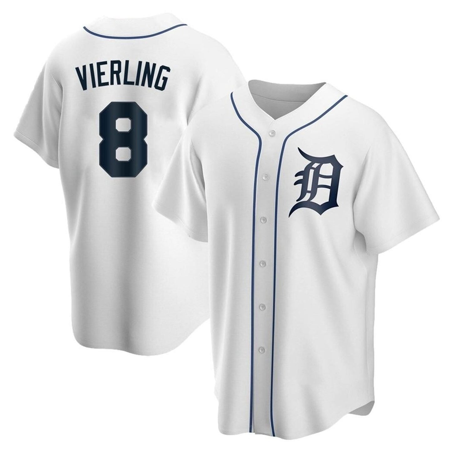 MLB Matt Vierling Men's Detroit Tigers 8 Jersey