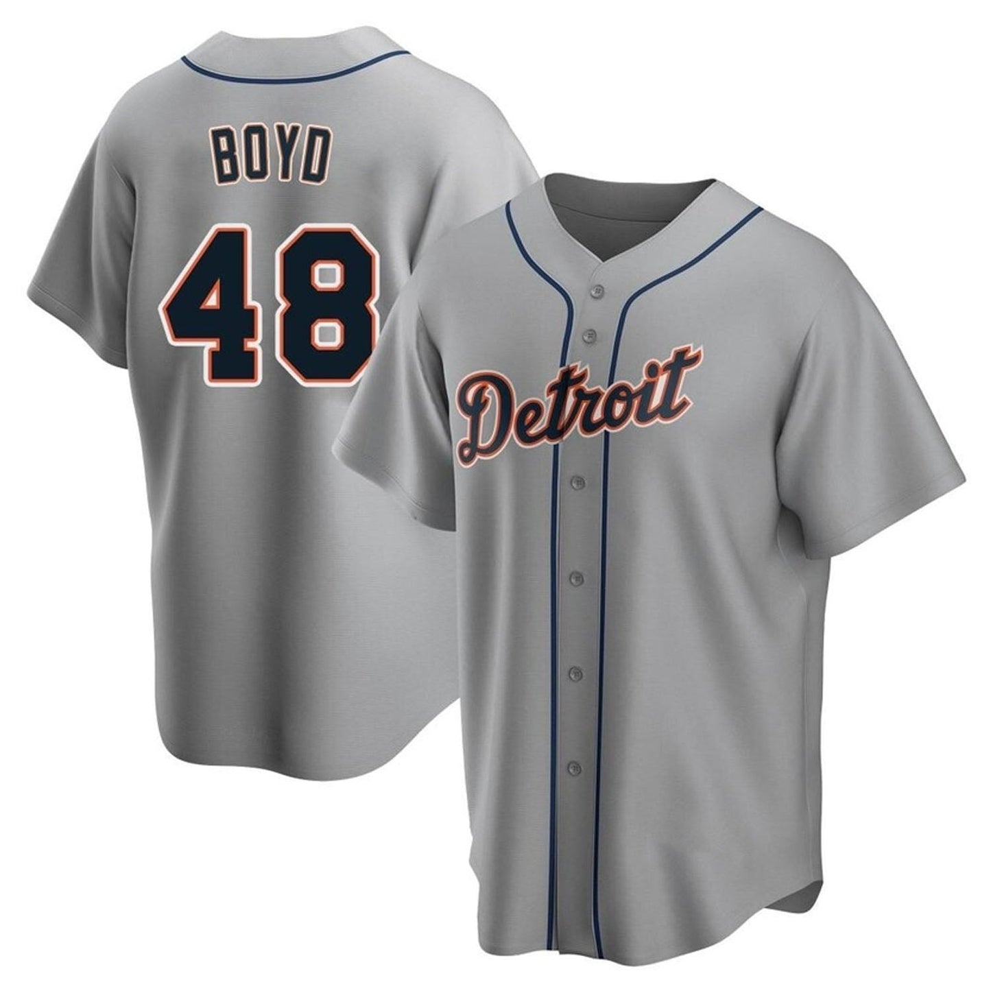 MLB Matthew Boyd Detroit Tigers 48 Jersey