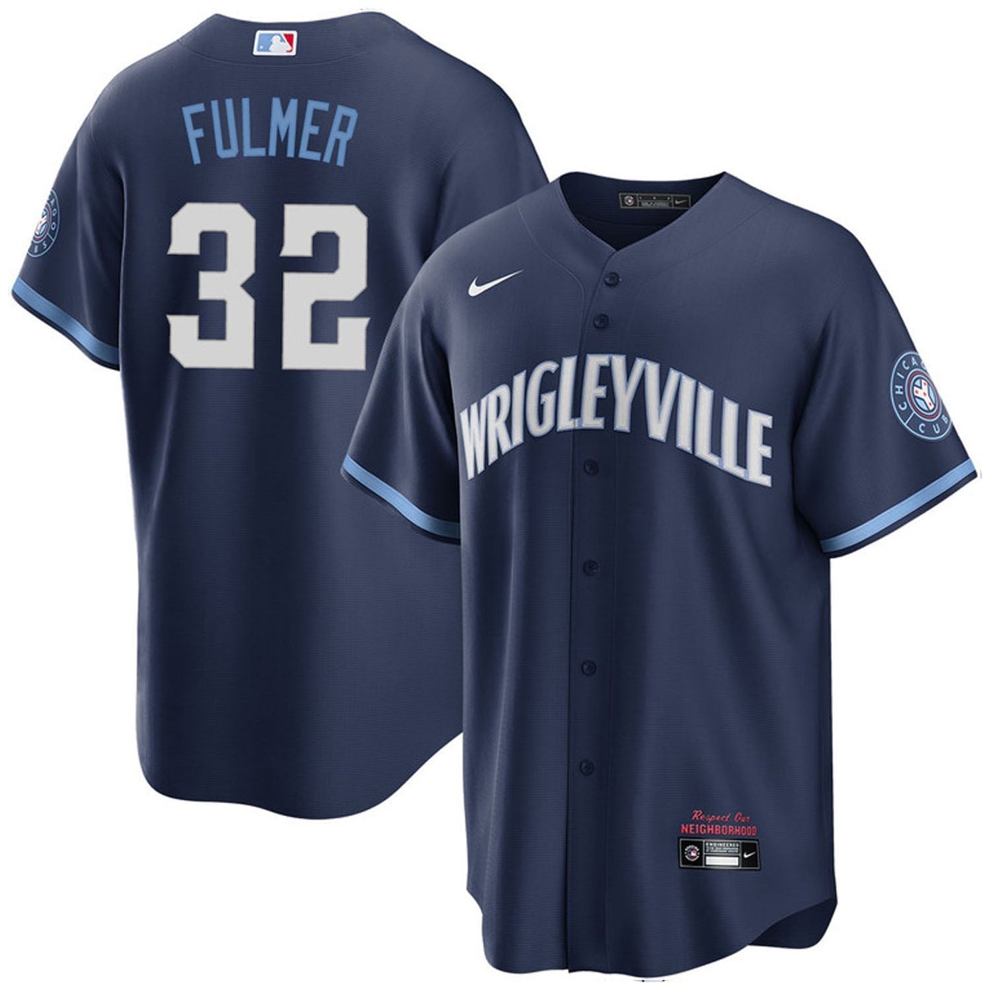 MLB Michael Fulmer Chicago Cubs 32 Jersey