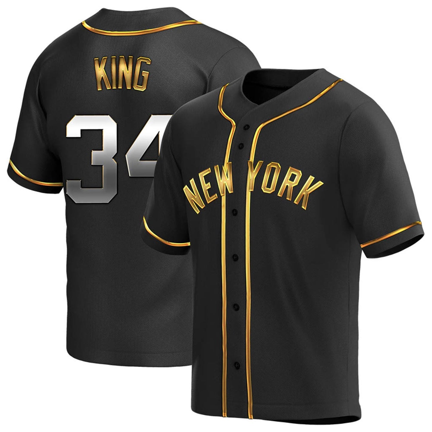 MLB Michael King New York Yankees 34 Jersey