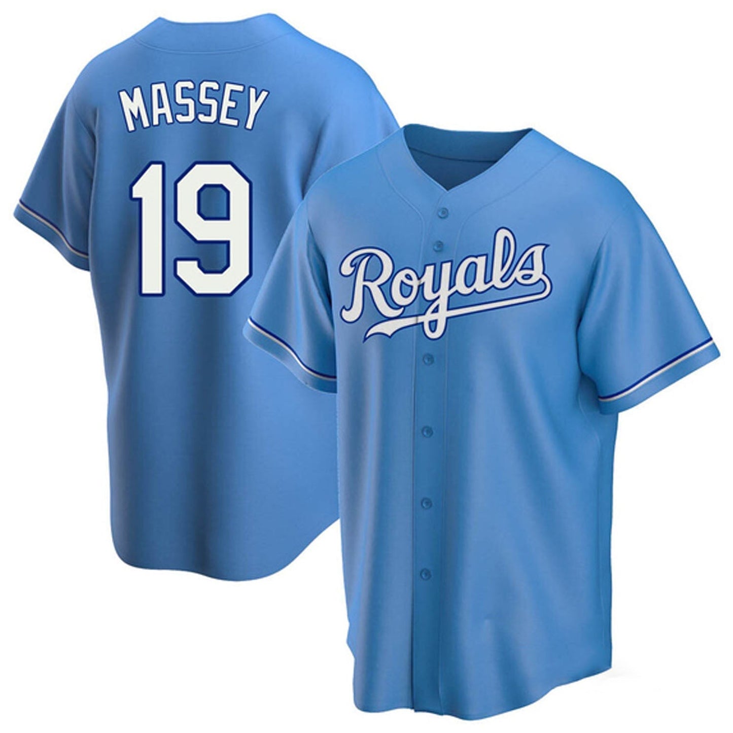 MLB Michael Massey Kansas City Royals 19 Jersey