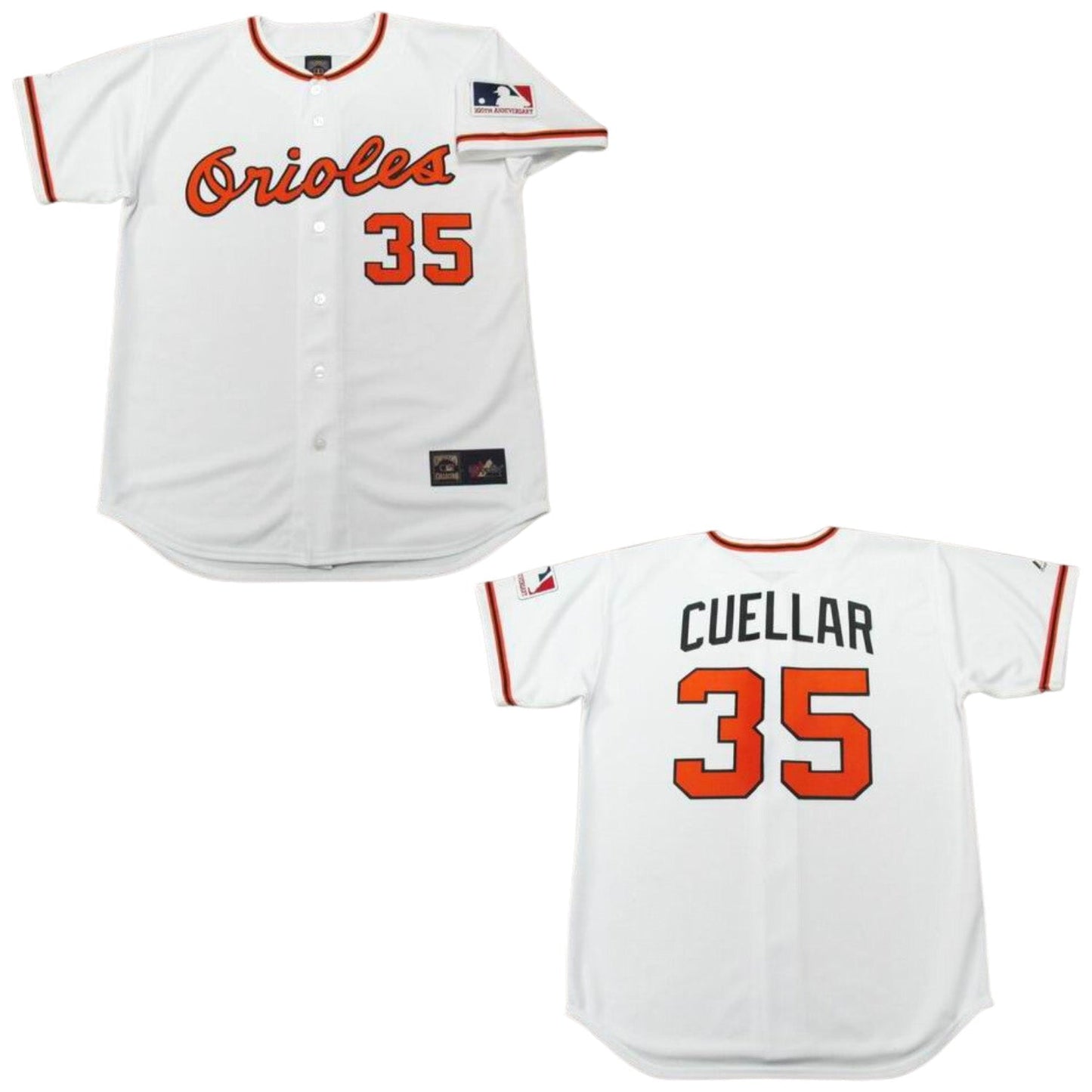 MLB Mike Cuellar Baltimore Orioles 35 Jersey