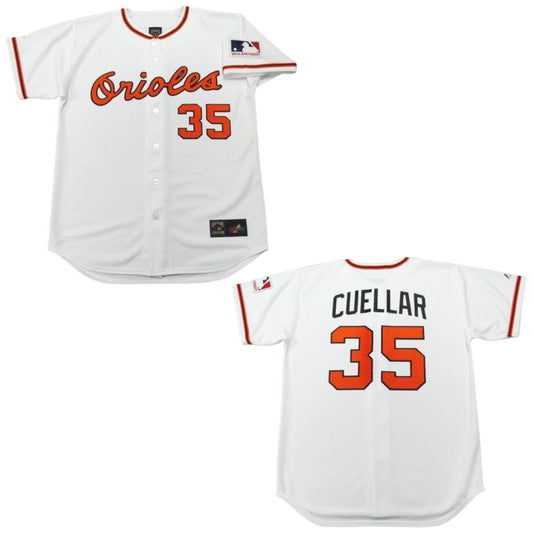 MLB Mike Cuellar Baltimore Orioles 35 Jersey