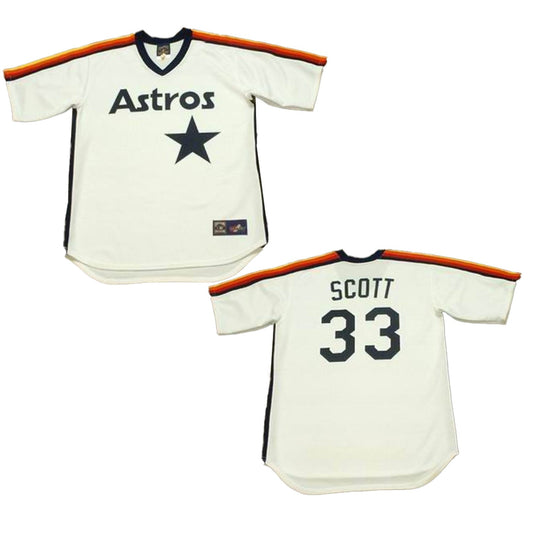 MLB Mike Scott Houston Astros 33 Jersey