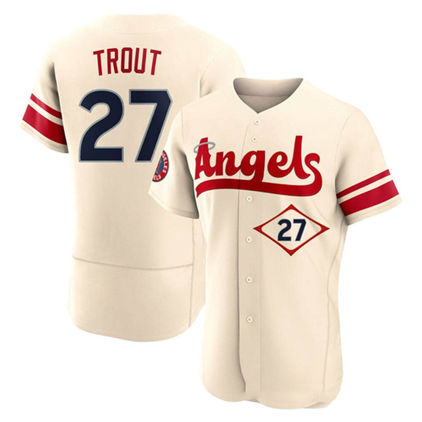 MLB Mike Trout Los Angeles Angels 27 Jersey