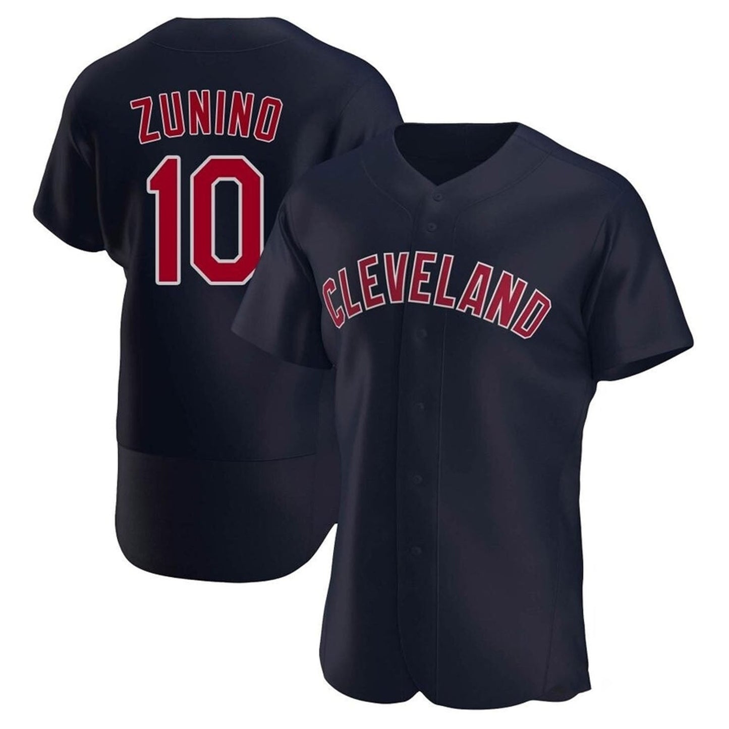 MLB Mike Zunino Cleveland Indians 10 Jersey