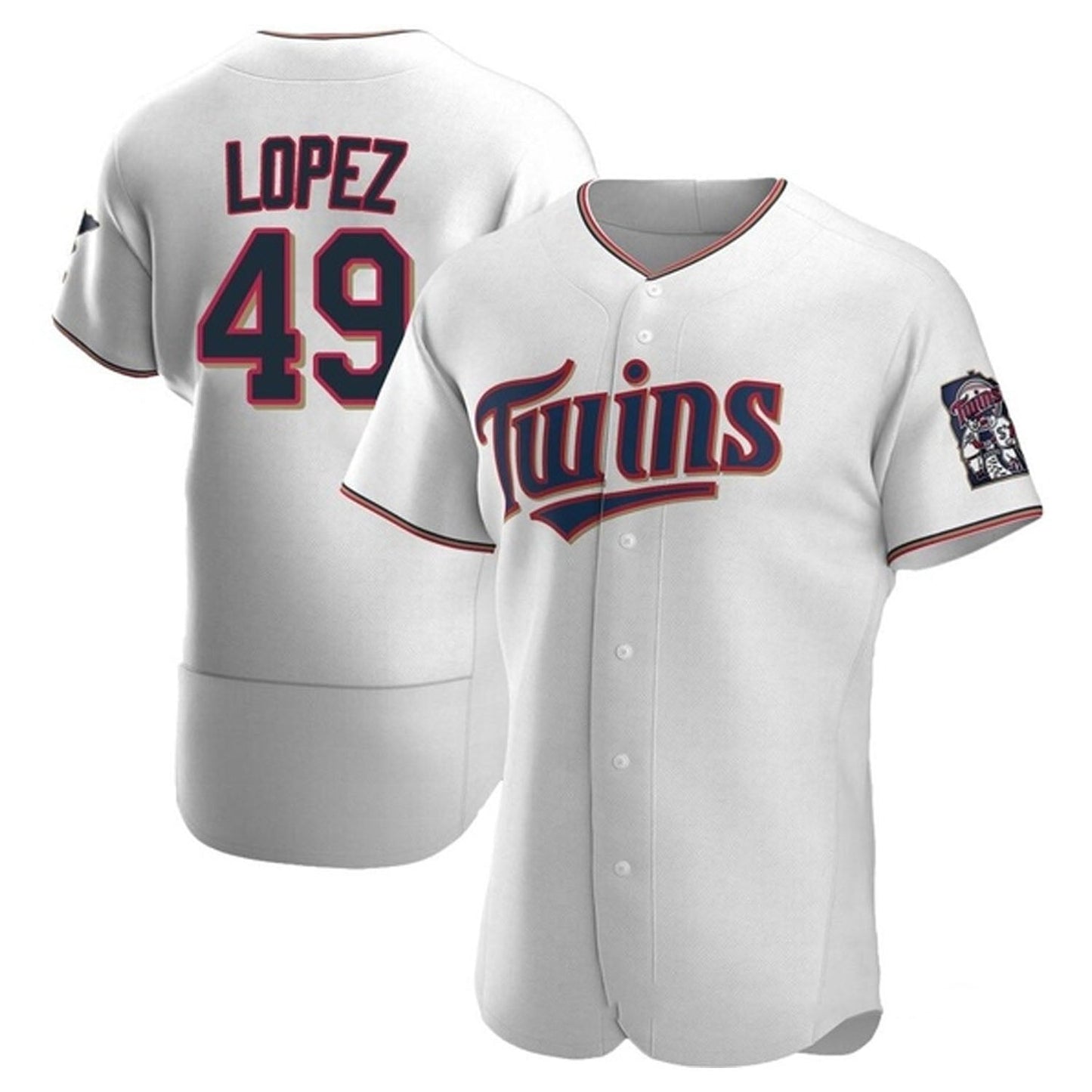 MLB Pablo Lopez Minnesota Twins 49 Jersey