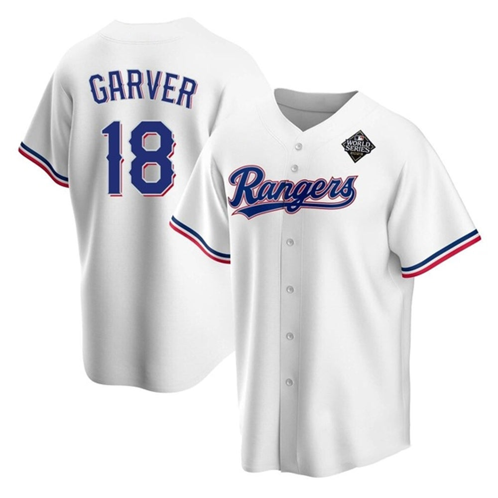 MLB Mitch Garver Texas Ranger 18 Jersey