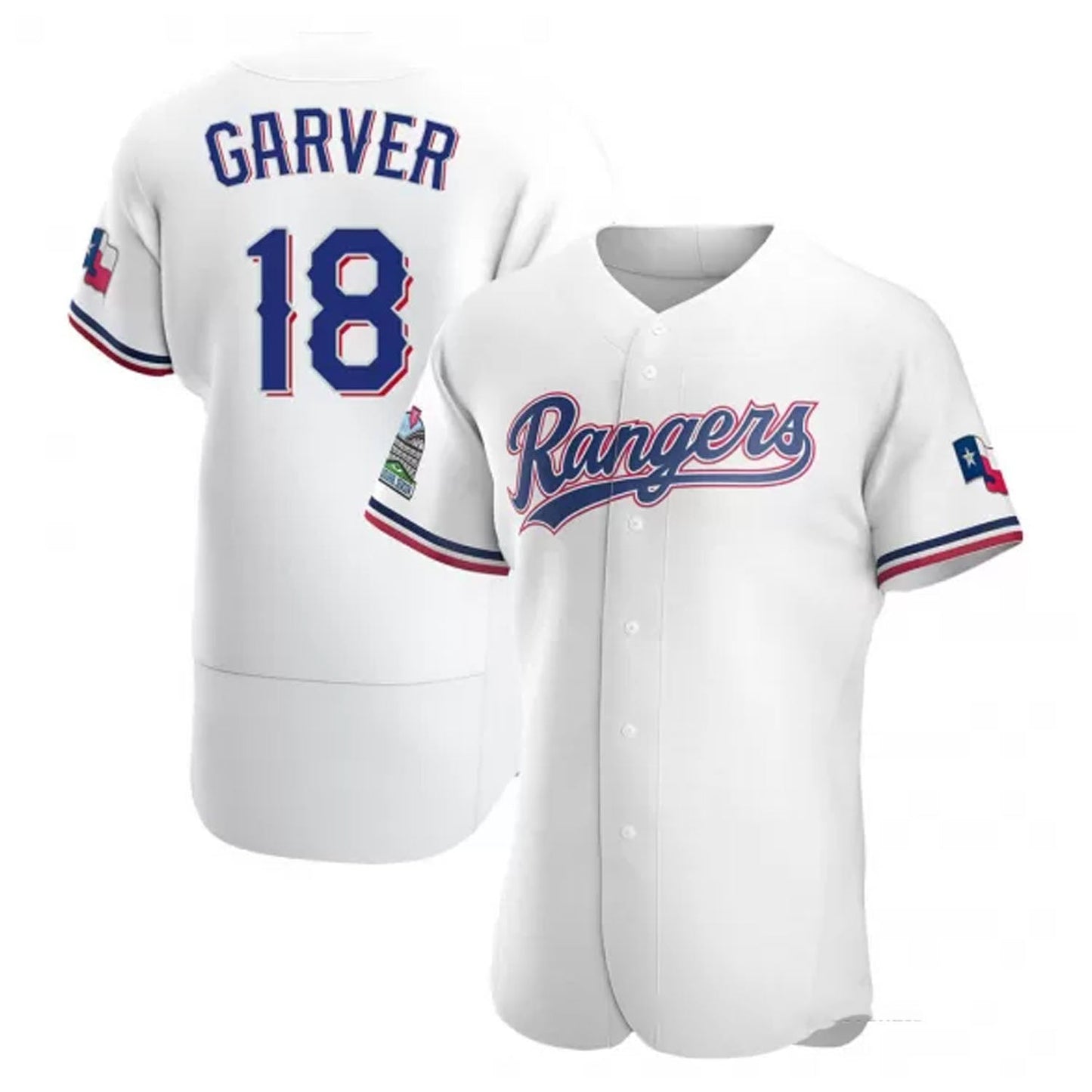 MLB Mitch Garver Texas Rangers 18 Jersey