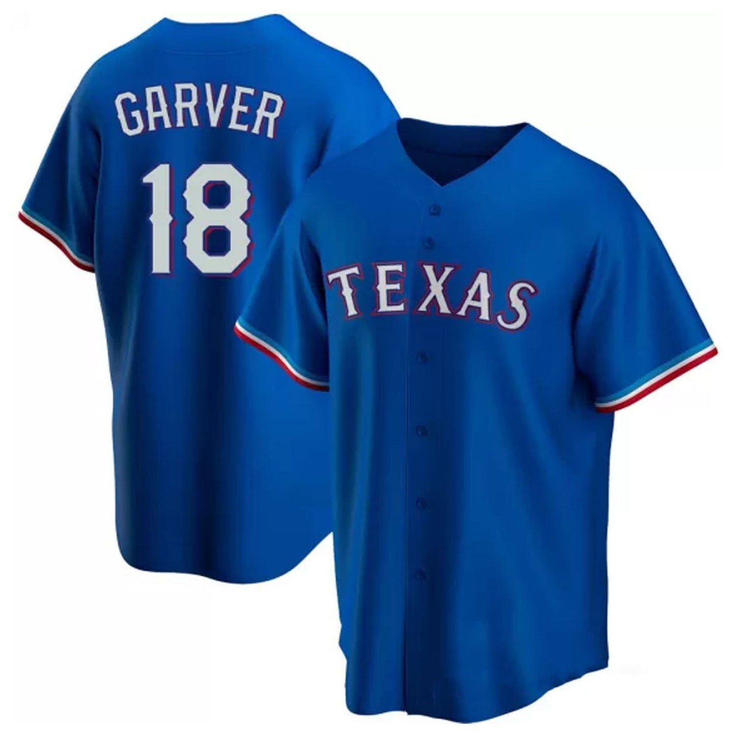 MLB Mitch Garver Texas Rangers 18 Jersey