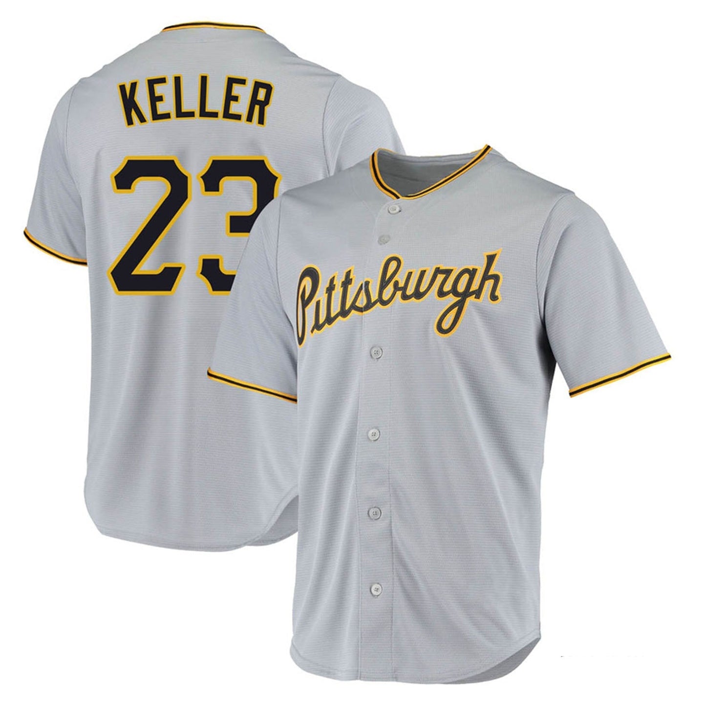 MLB Mitch Keller Pittsburgh Pirates 23 Jersey