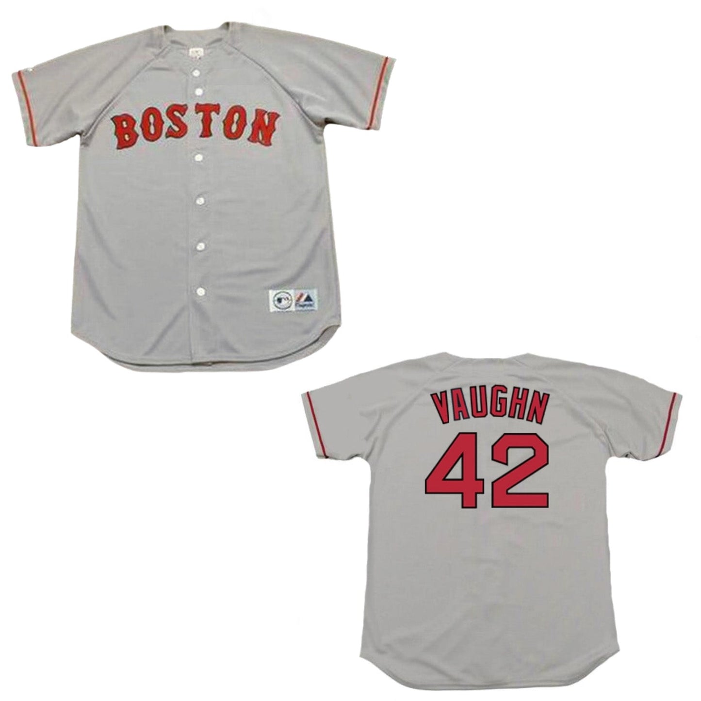 MLB Mo Vaughn Boston Red Sox 42 Jersey