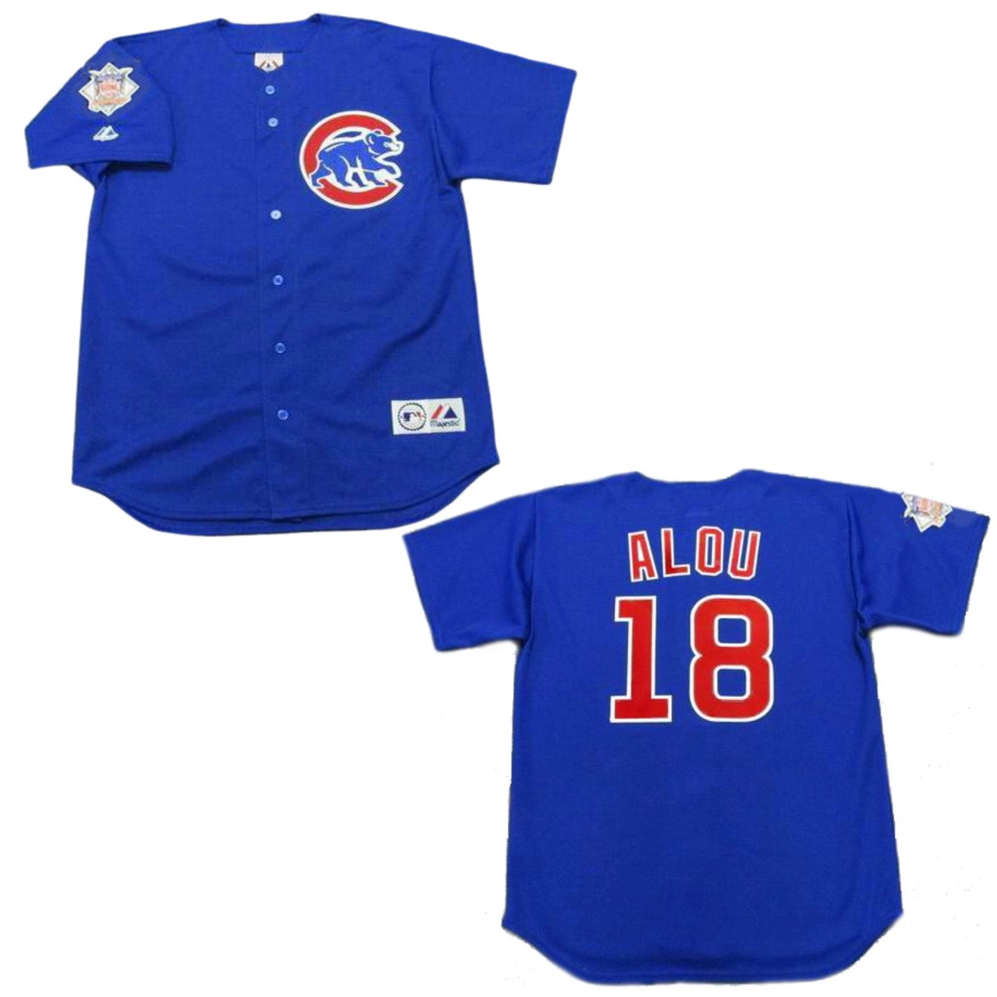 MLB Moises Alou Chicago Cubs 18 Jersey