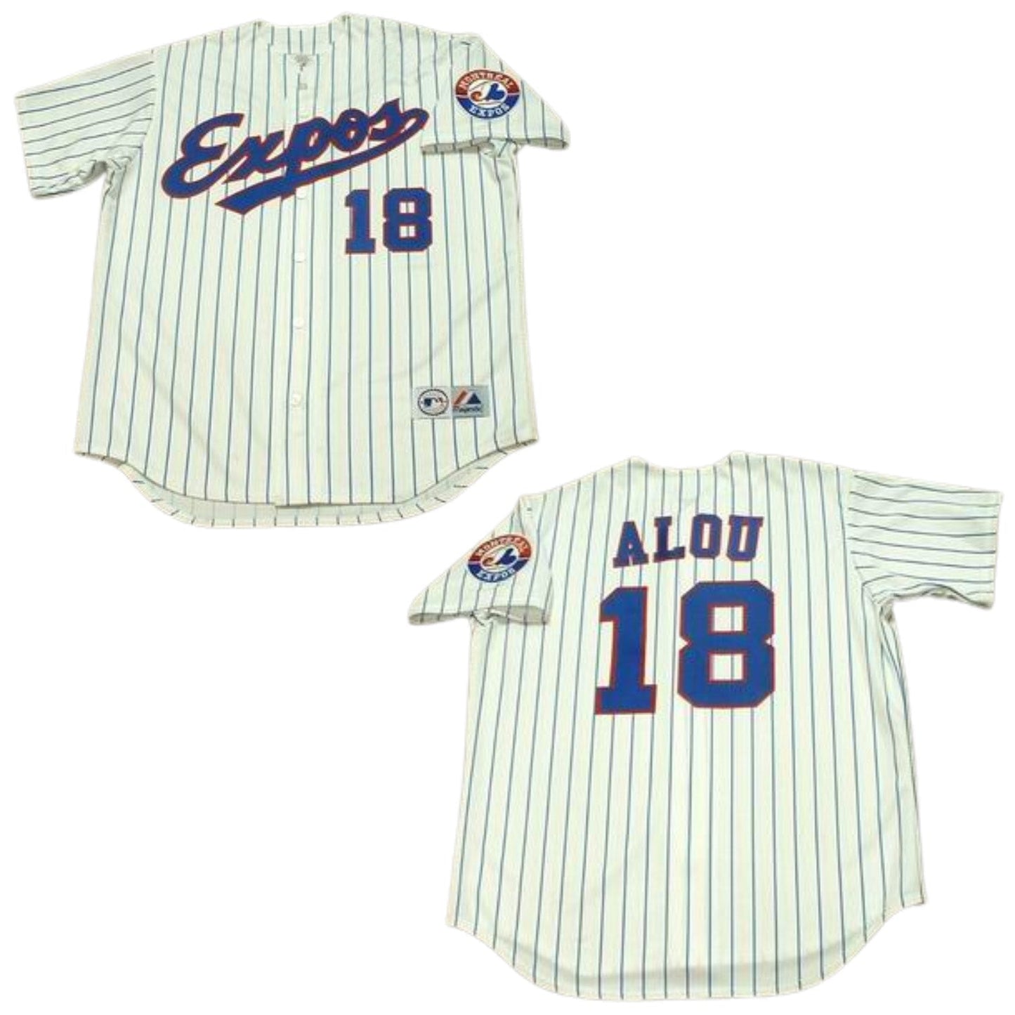 MLB Moises Alou Chicago Cubs 18 Jersey