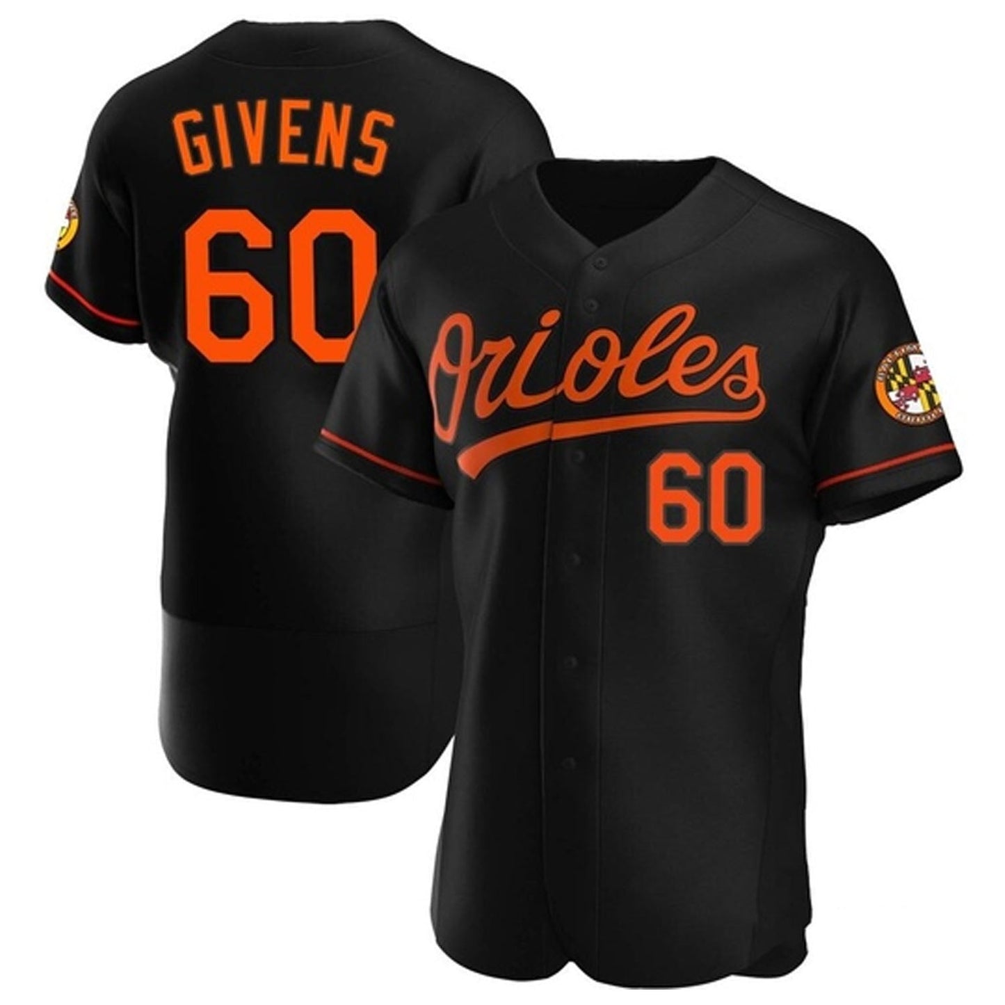 MLB Mychal Givens Baltimore Orioles 60 Jersey