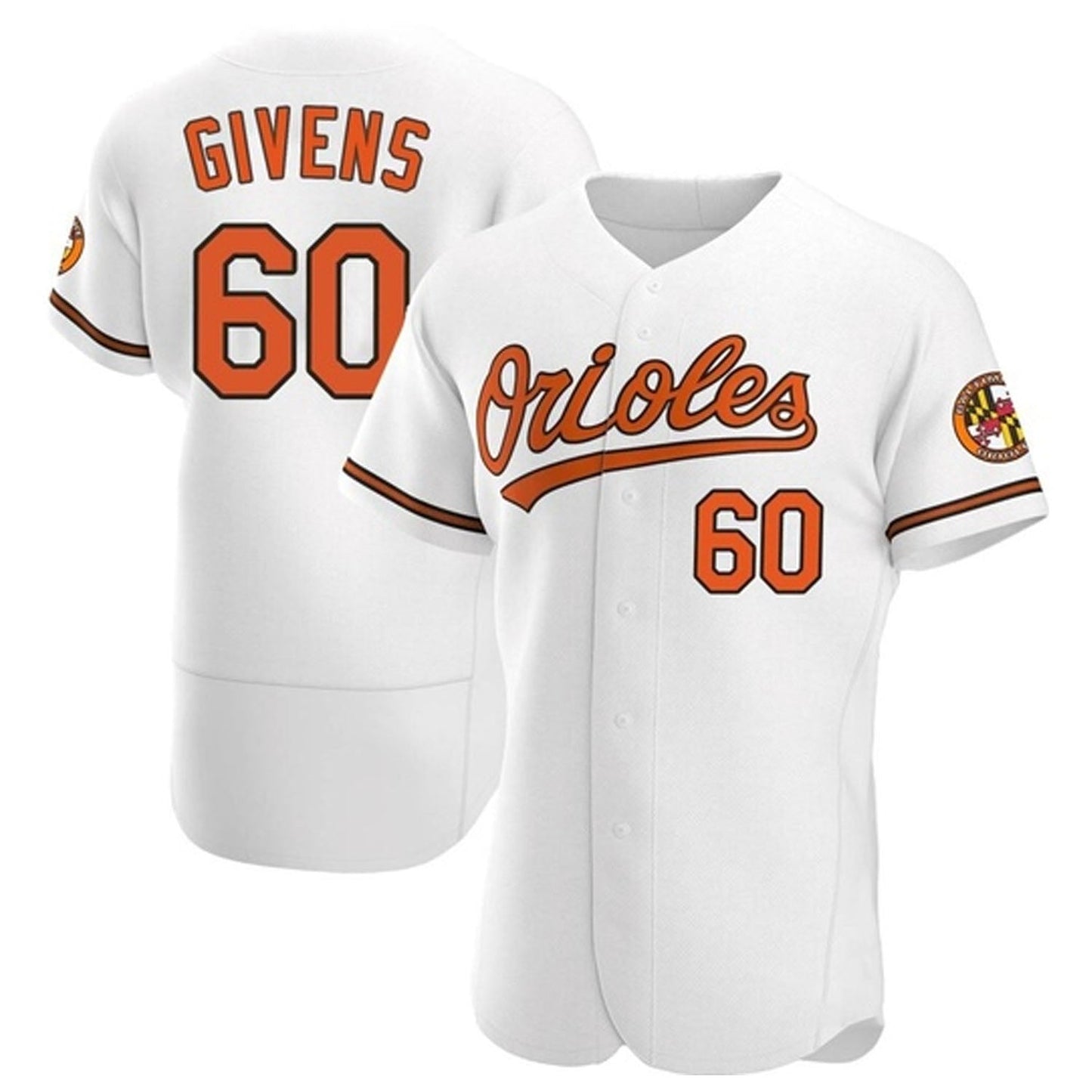 MLB Mychal Givens Baltimore Orioles 60 Jersey