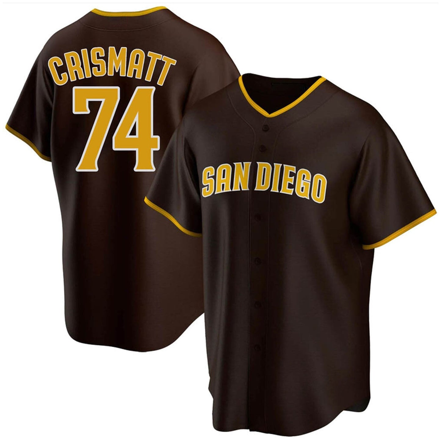 MLB Nabil Crismatt San Diego Padres 74 Jersey