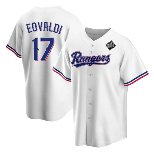 MLB Nathan Eovaldi Texas Ranger 17 Jersey