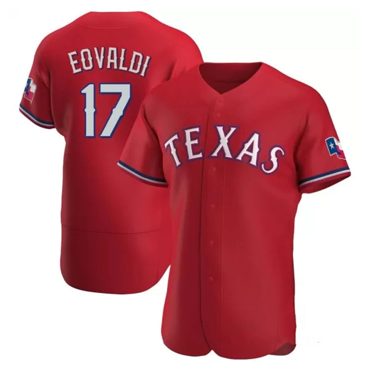 MLB Nathan Eovaldi Texas Rangers 17 Jersey