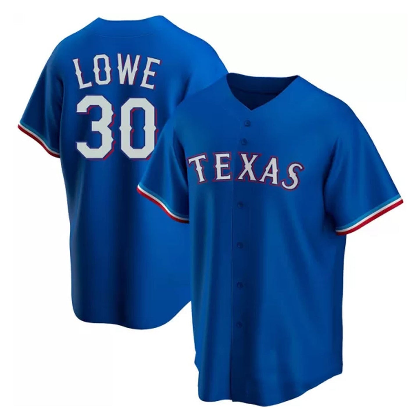 MLB Nathaniel Lowe Texas Rangers 30 Jersey