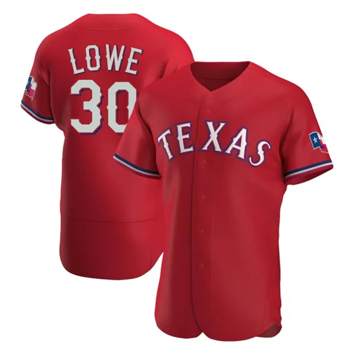 MLB Nathaniel Lowe Texas Rangers 30 Jersey