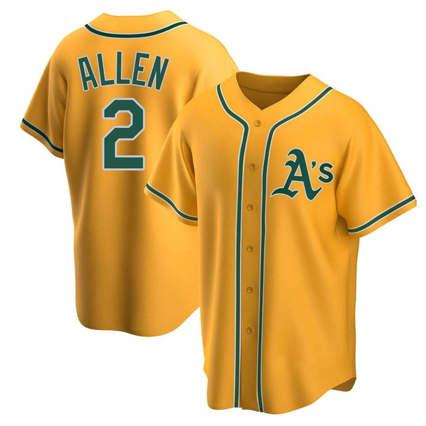 MLB Nick Allen Oakland Athletics 2 Jersey
