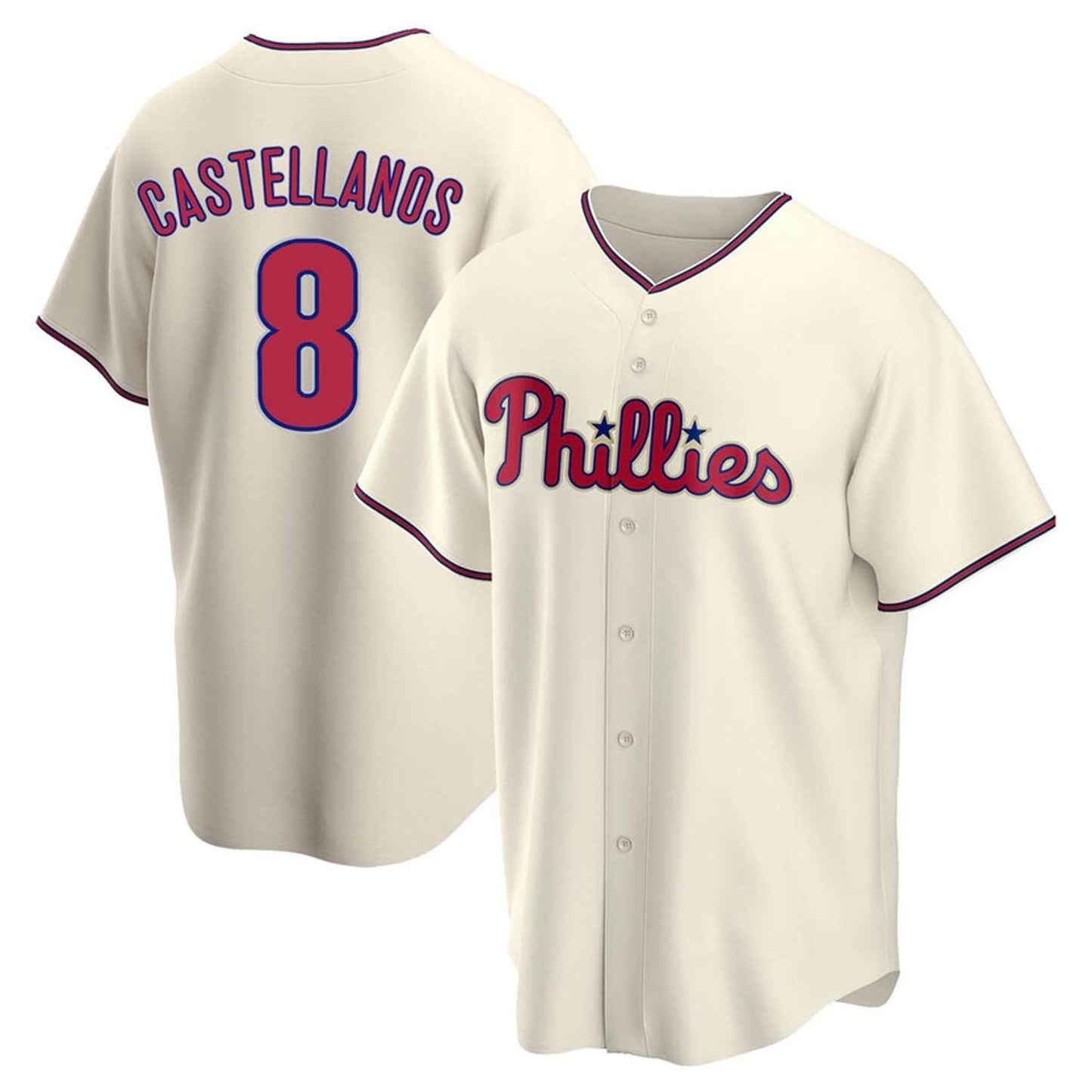 MLB Nick Castellanos Philadelphia Phillies 8 Jersey