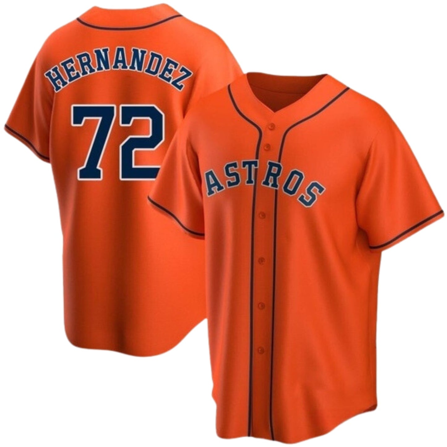 MLB Nick Hernandez Houston Astros 72 Jersey