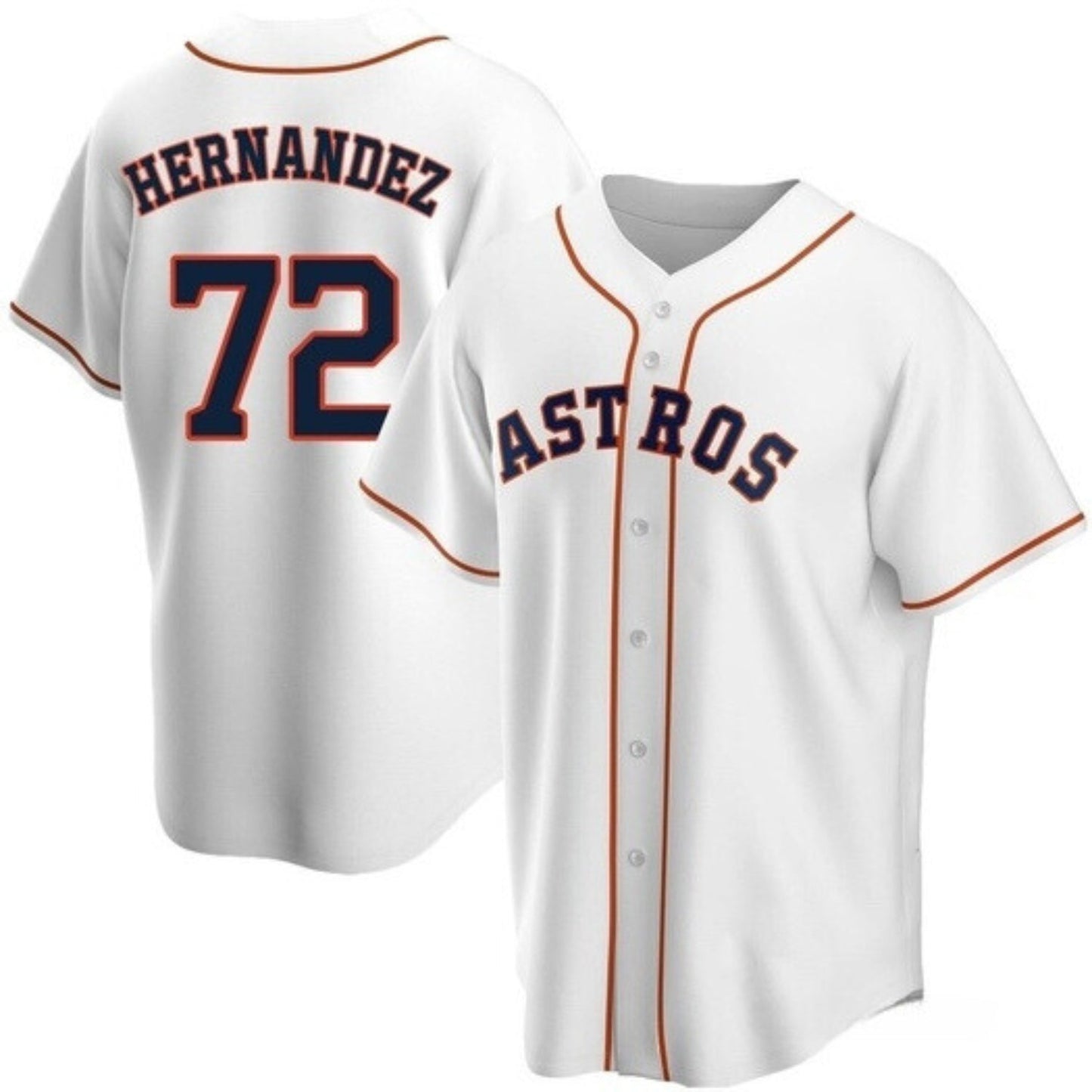 Nick Hernandez Houston Astros 72 Jersey