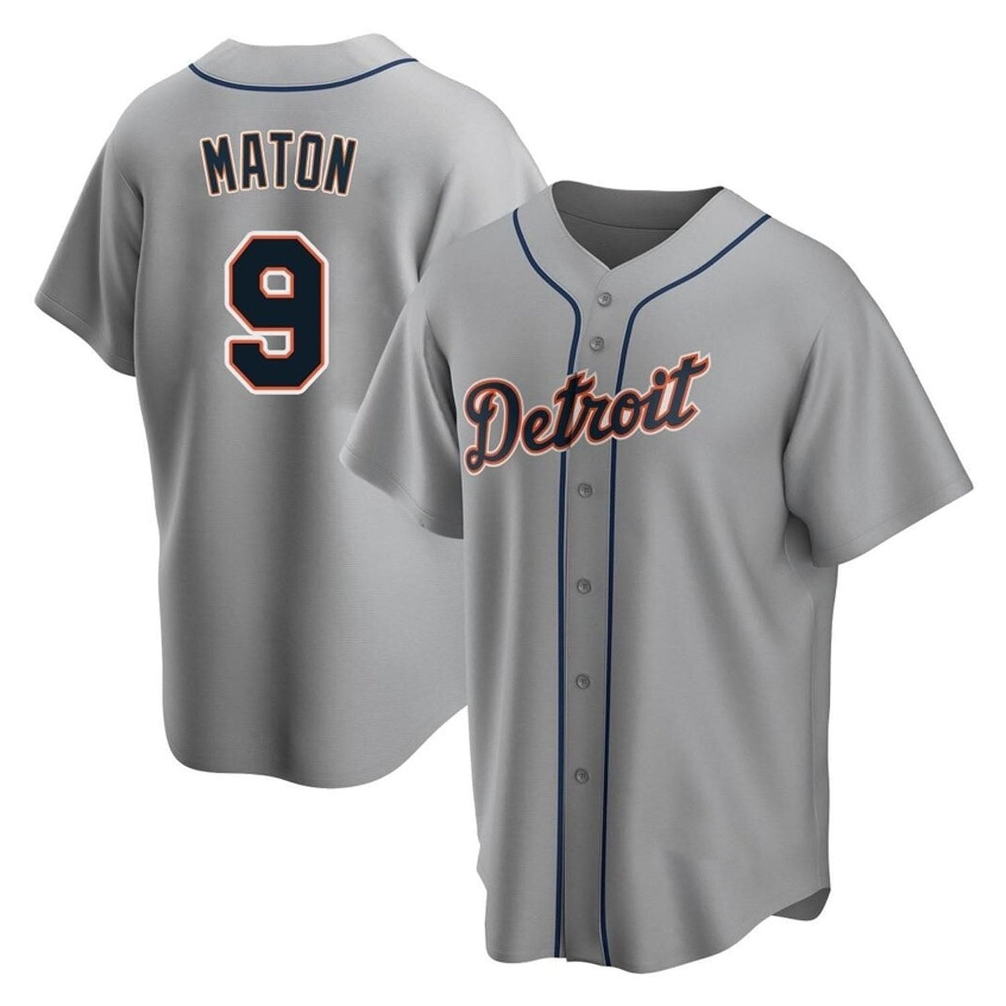 MLB Nick Maton Detroit Tigers 9 Jersey