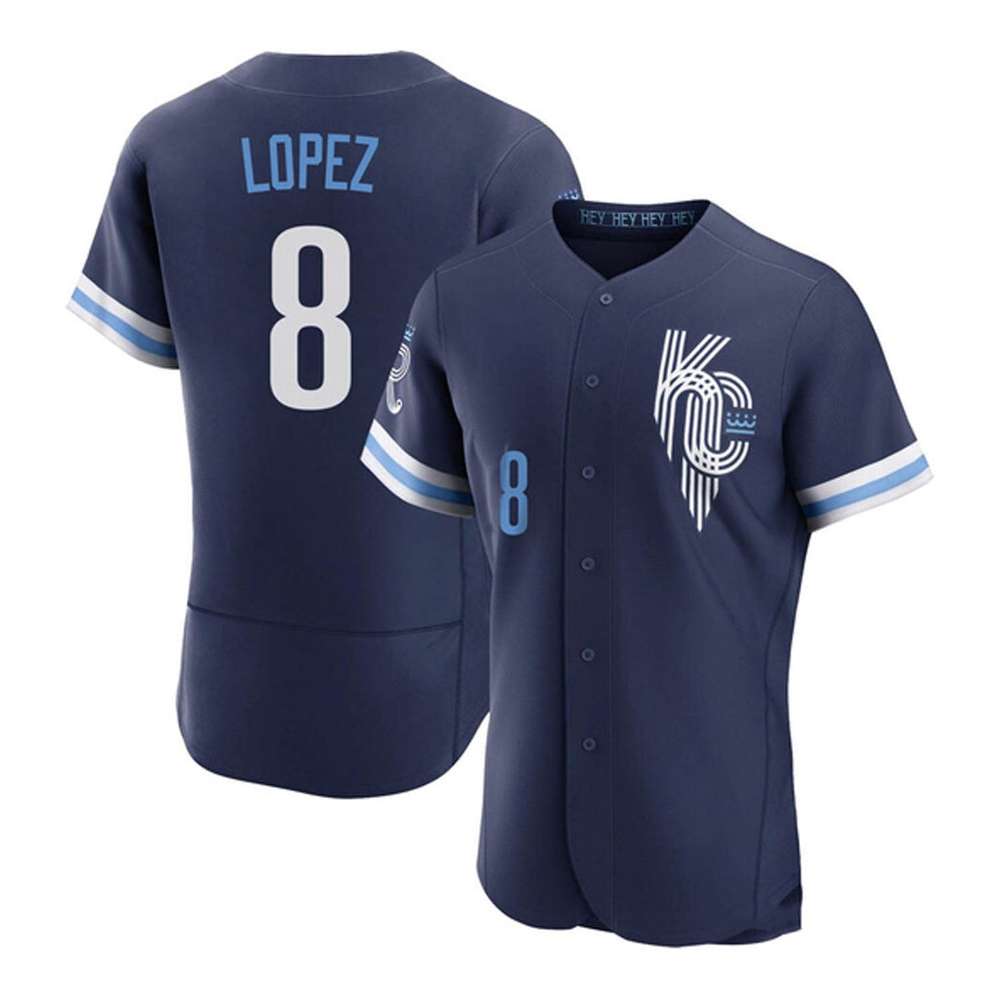 MLB Nicky Lopez Kansas City Royals 8 Jersey