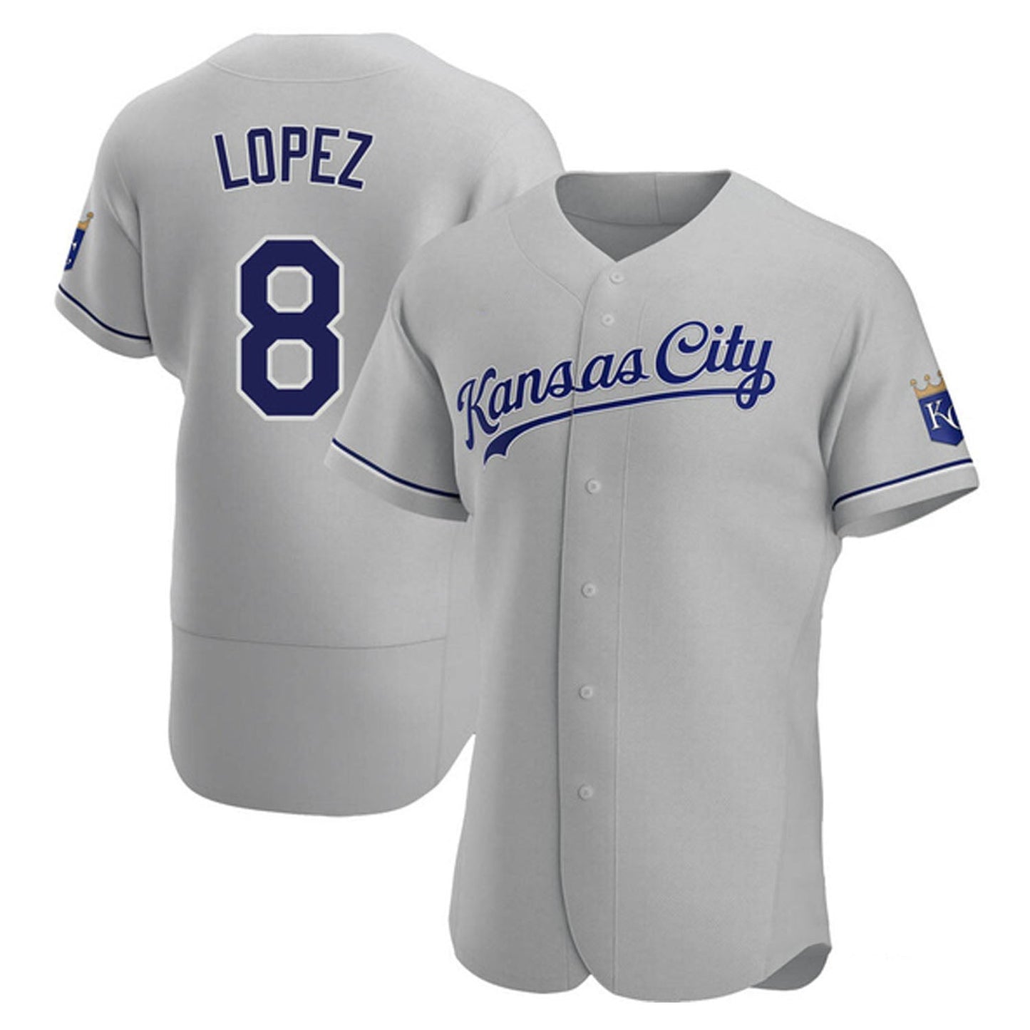 MLB Nicky Lopez Kansas City Royals 8 Jersey