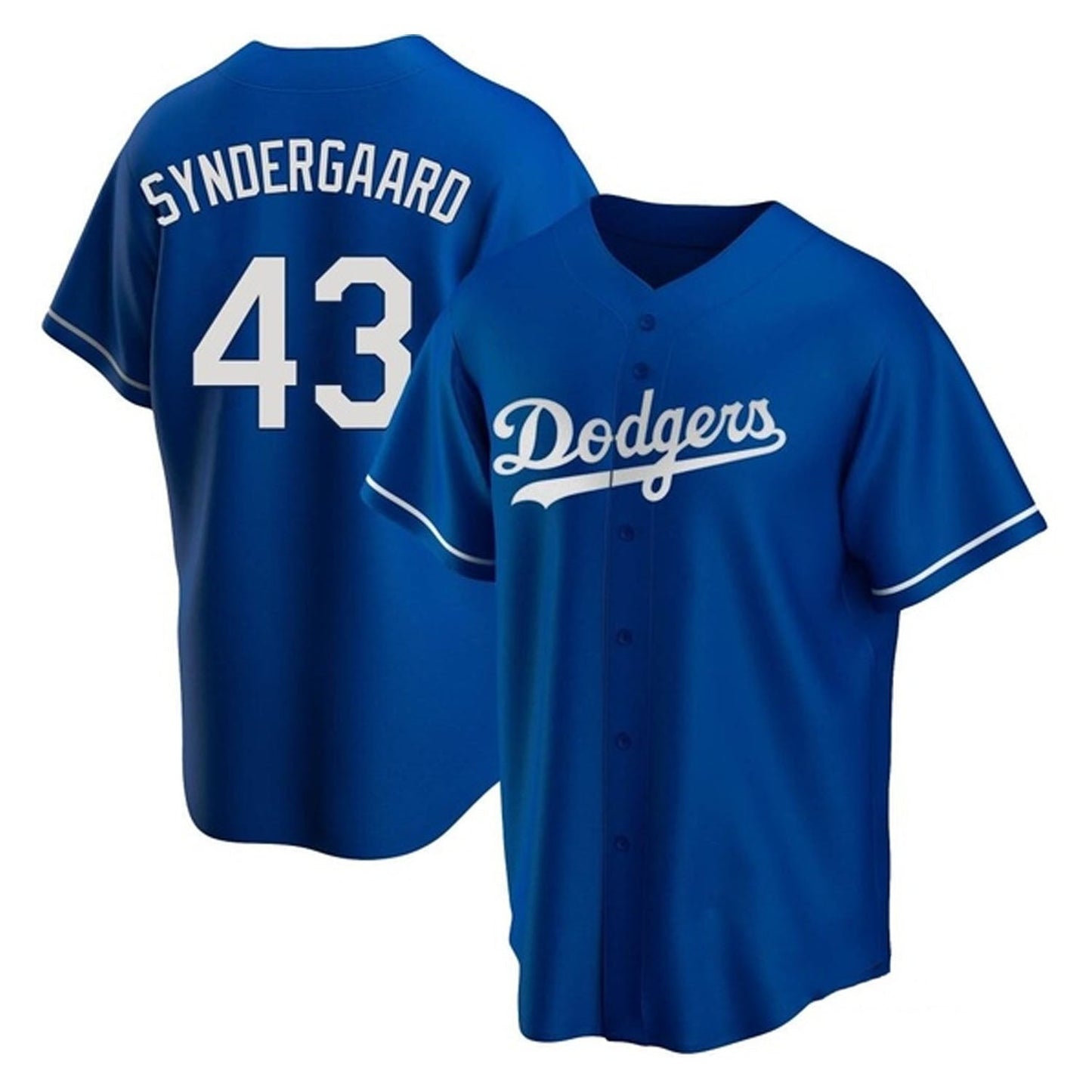 MLB Noah Syndergaard Los Angeles Dodgers 43 Jersey