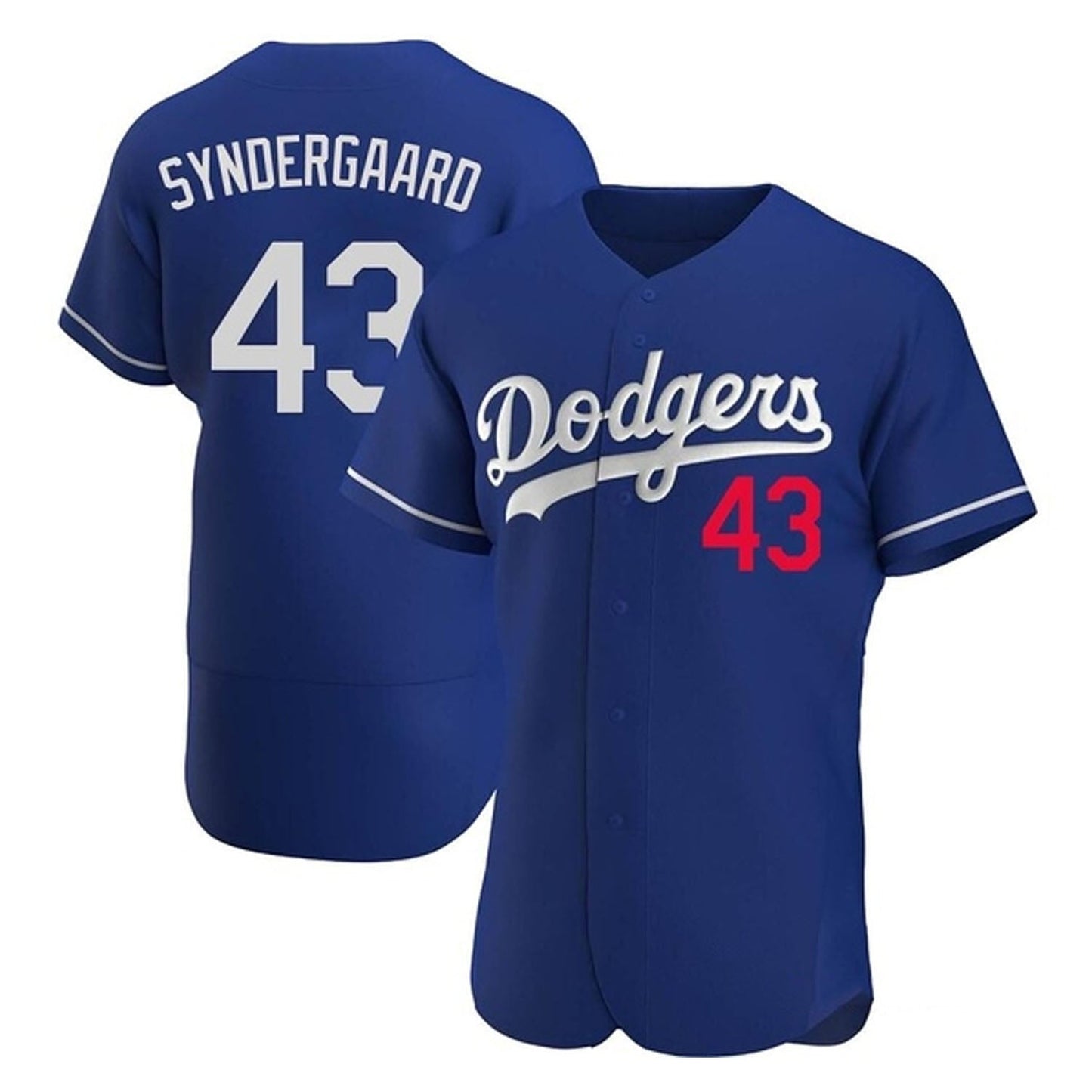 MLB Noah Syndergaard Los Angeles Dodgers 43 Jersey