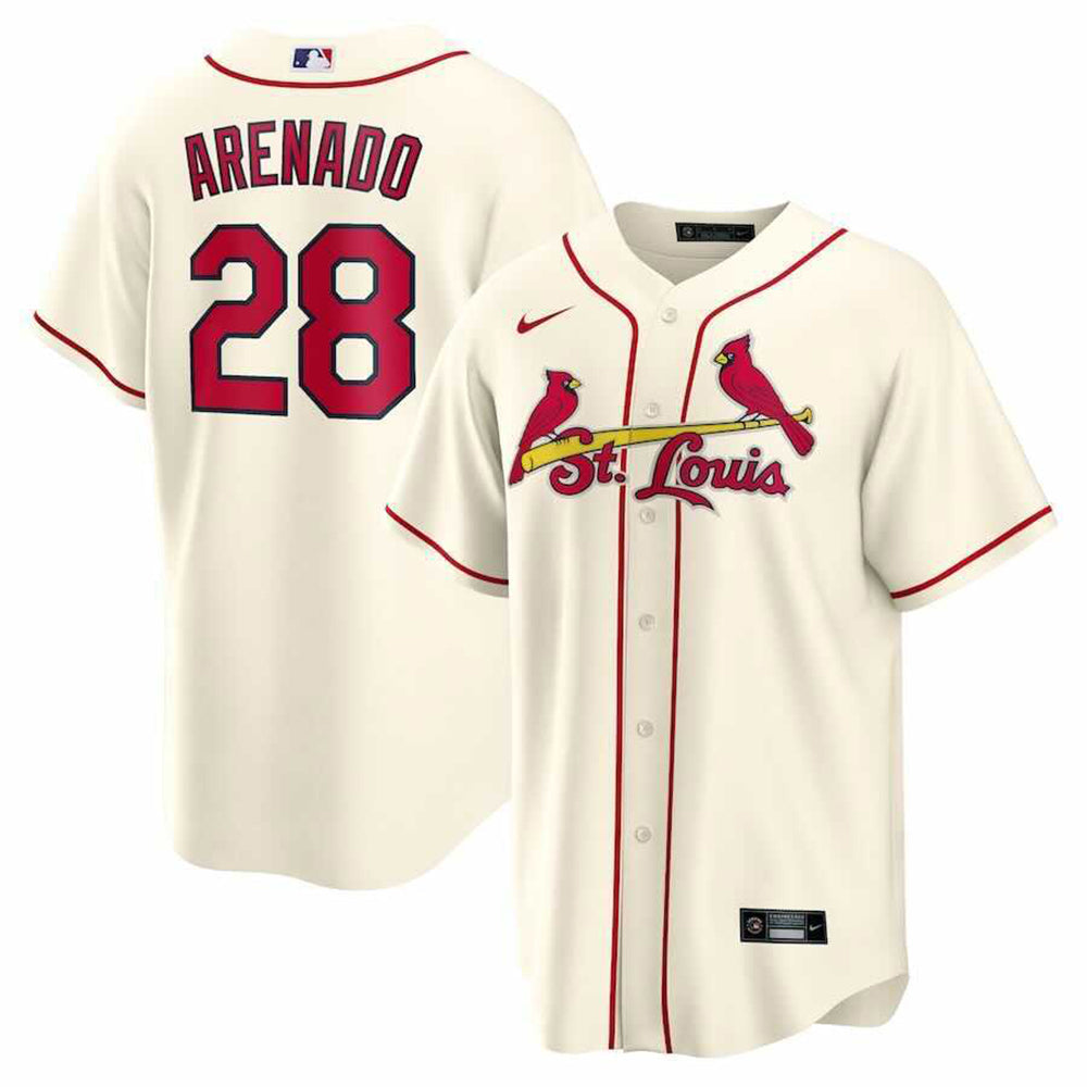 MLB Nolan Arenado St Louise Cardinals 28 Jersey