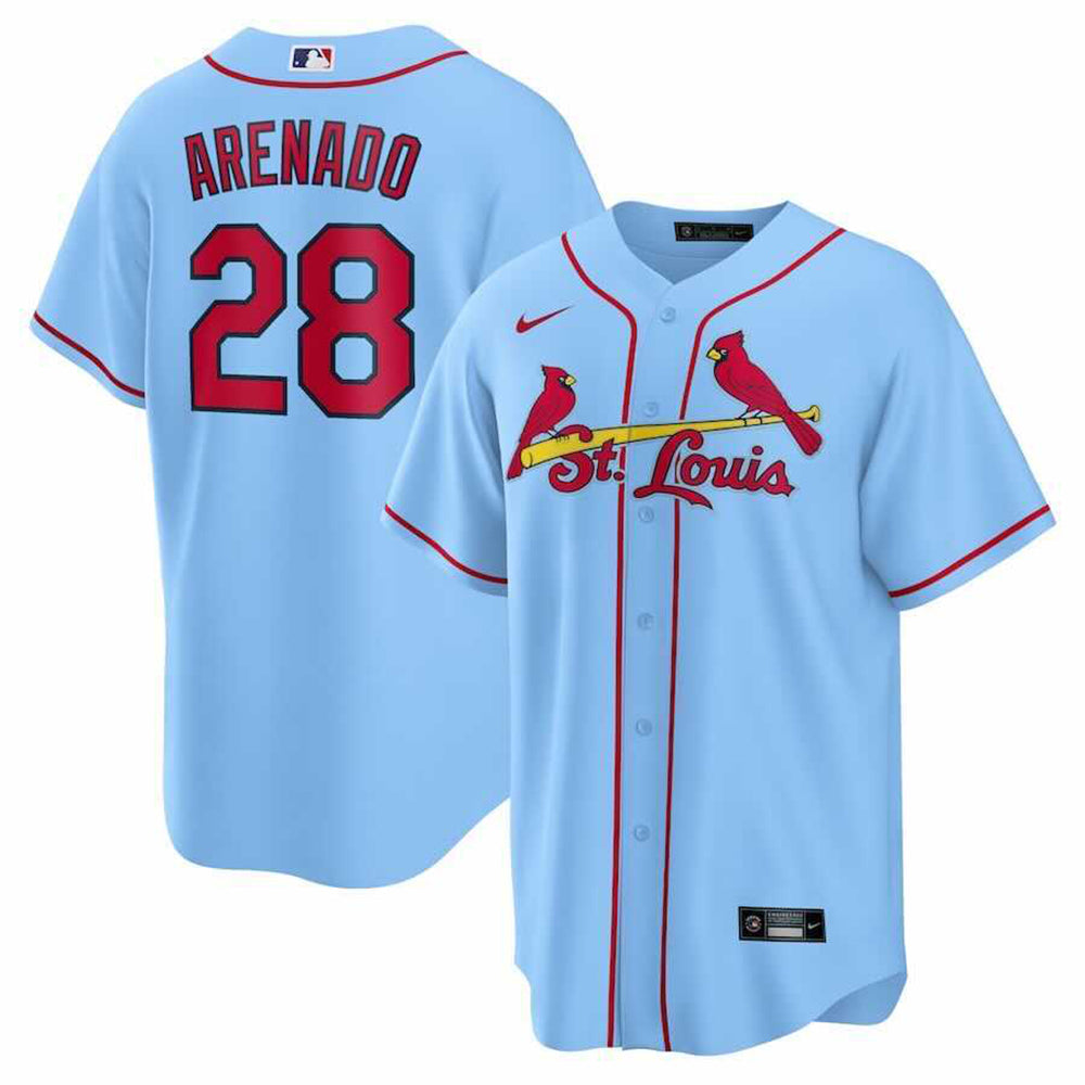 MLB Nolan Arenado St Louise Cardinals 28 Jersey