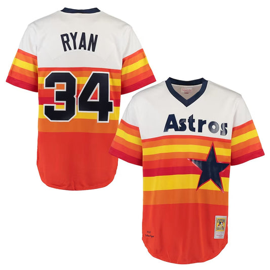 MLB Nolan Ryan Houston Astros 34 Jersey