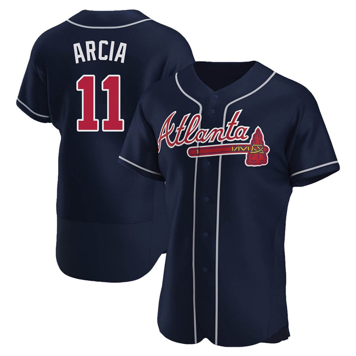 MLB Orlando Arcia Atlanta Braves 11 Jersey