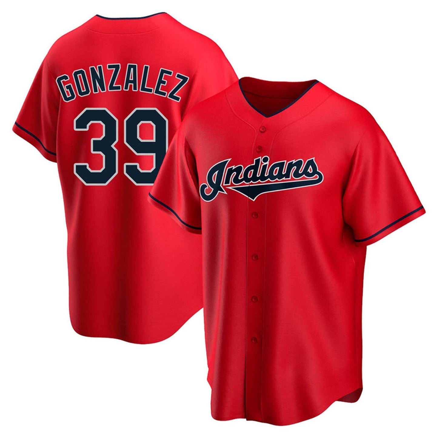 MLB Oscar Gonzalez Cleveland Indians 39 Jersey