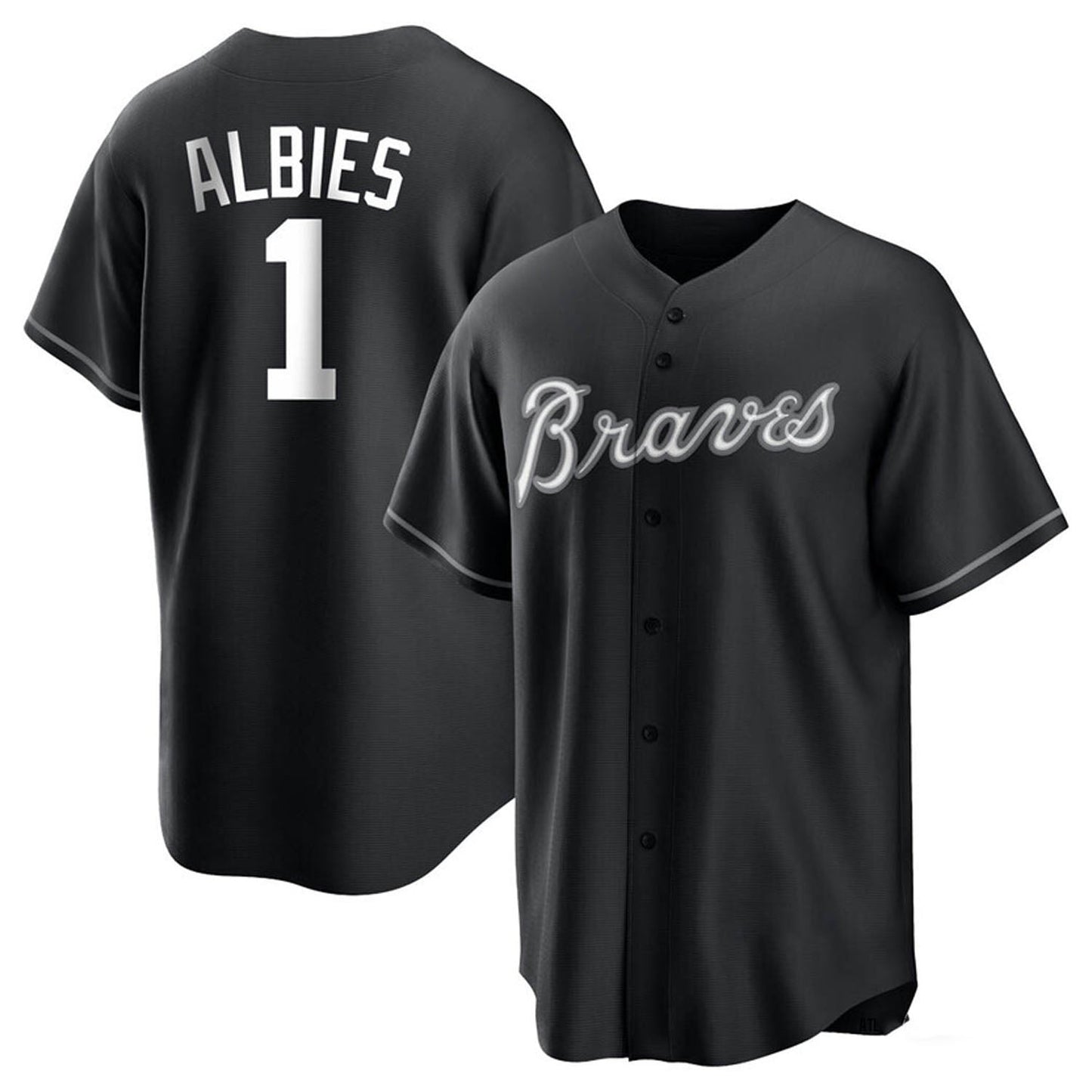 MLB Ozzie Albies Atlanta Braves 1 Jersey