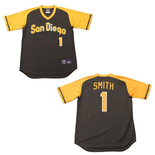 MLB Ozzie Smith San Diego Padres 1 Jersey