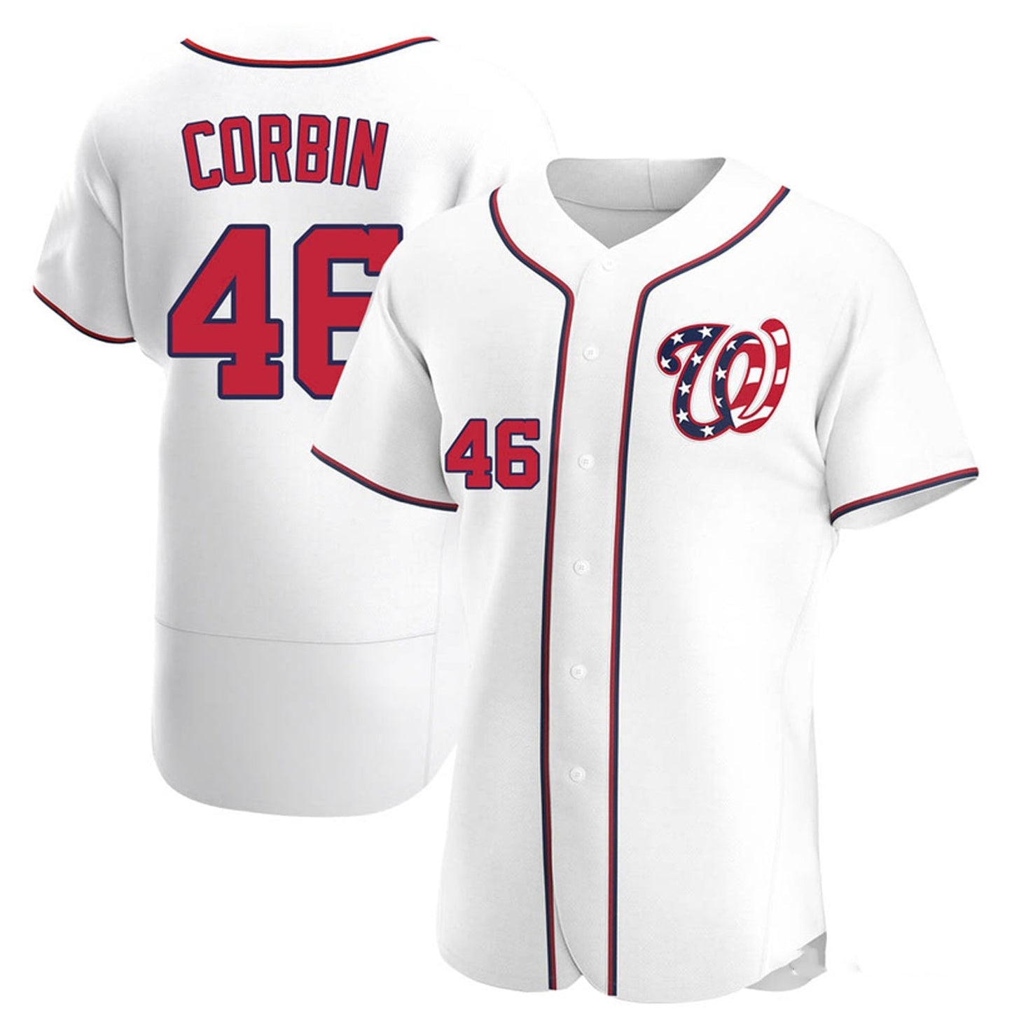 MLB Patrick Corbin Washington Nationals 46 Jersey